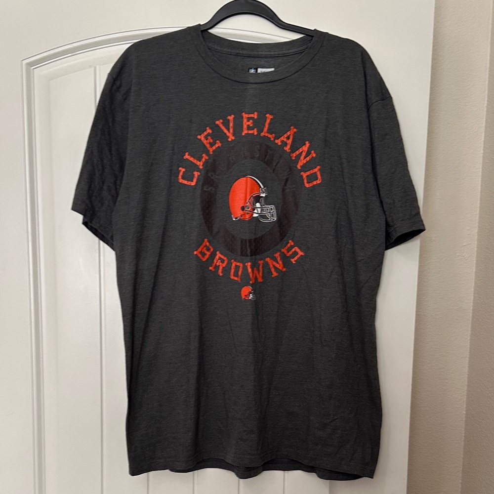 Cleveland Browns Dark Gray Short Sleeve Tee